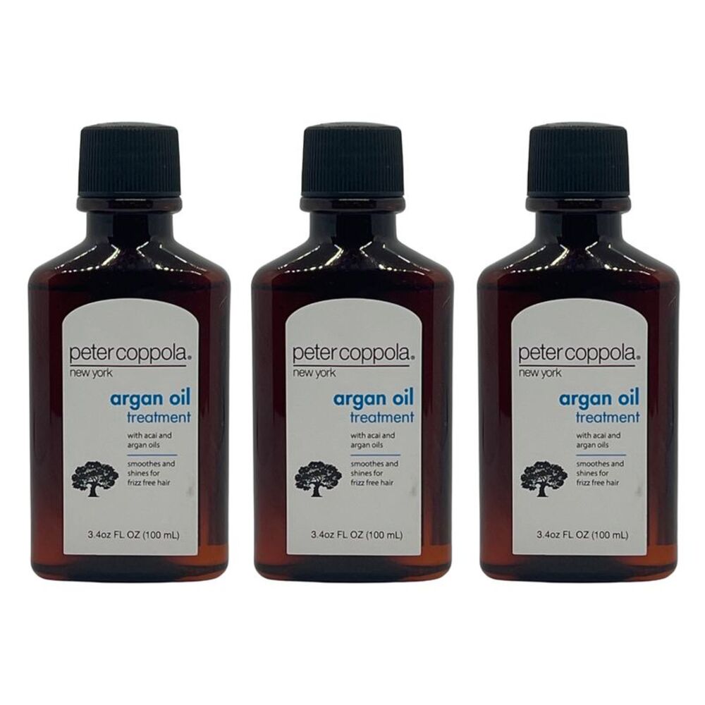 Peter Coppola Argan Oil Treatment 3.4 Oz (Pack of 3)